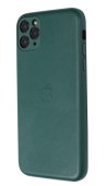 PU Leather Case for iPhone 11 Pro Max Green (With Camera Lens Protection)