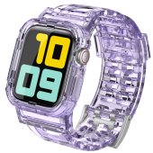 AhaStyle Transparent TPU Band  for Apple Watch 38/40/41/42 mm (2024) Transparent Lavender