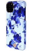 Kingxbar Flower Case with Swarovski Crystals for iPhone 11 Pro Orchid
