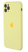 Apple Silicone Case for iPhone 12 Mellow Yellow (With Camera Lens Protection)