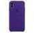 Apple Silicone Case 1:1 for iPhone X Ultra Violet