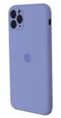Apple Silicone Case for iPhone 11 Pro Lavender Grey (With Camera Lens Protection)