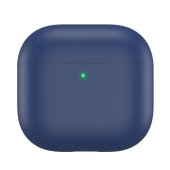 AhaStyle Ultra-Thin Colorful Silicone Case for Airpods 4 Midnight Blue
