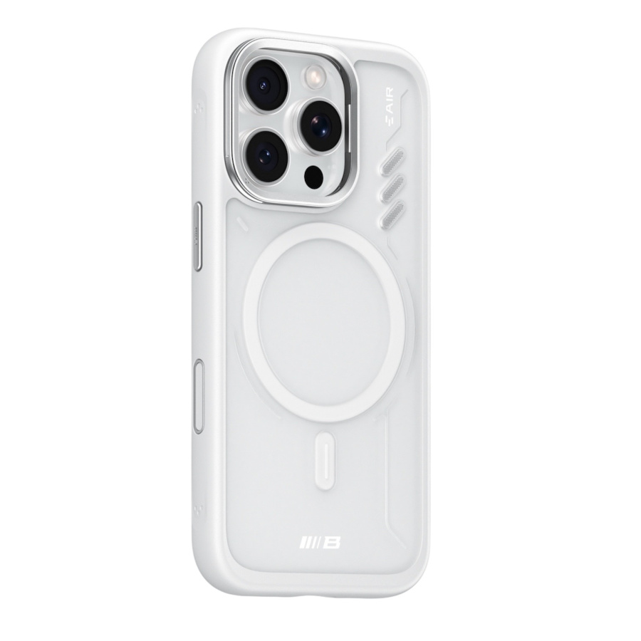 Blueo Frosted Heat Dissipation Case for iPhone 16 Pro Max with MagSafe White