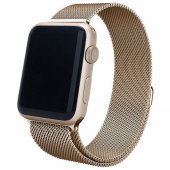 Milanese Loop for Apple Watch 42/44/45/46 mm Vintage Gold