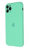 Silicone Case for iPhone 12 Pro Max Spearmint (With Camera Lens Protection)