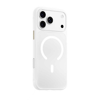 Blueo Frosted Anti-Drop Case for iPhone 16 Pro with MagSafe White (Updated)
