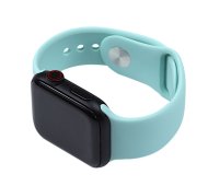 Silicone Watch Band for for Apple Watch 42/44/45/46 mm S/M Beryl