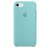 Apple Silicone Case 1:1 for iPhone 8 Sea Blue