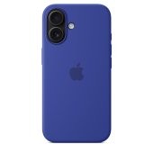 Apple Silicone Case 1:1 for iPhone 16 with MagSafe Ultramarine