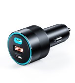 Choetech 130W 3 Port Fast Car Charger