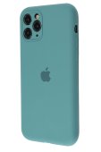 Apple Silicone Case for iPhone 11 Pro Pine Green (With Camera Lens Protection)