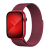 Milanese Loop for Apple Watch 42/44/45/46/49 mm Rose Red