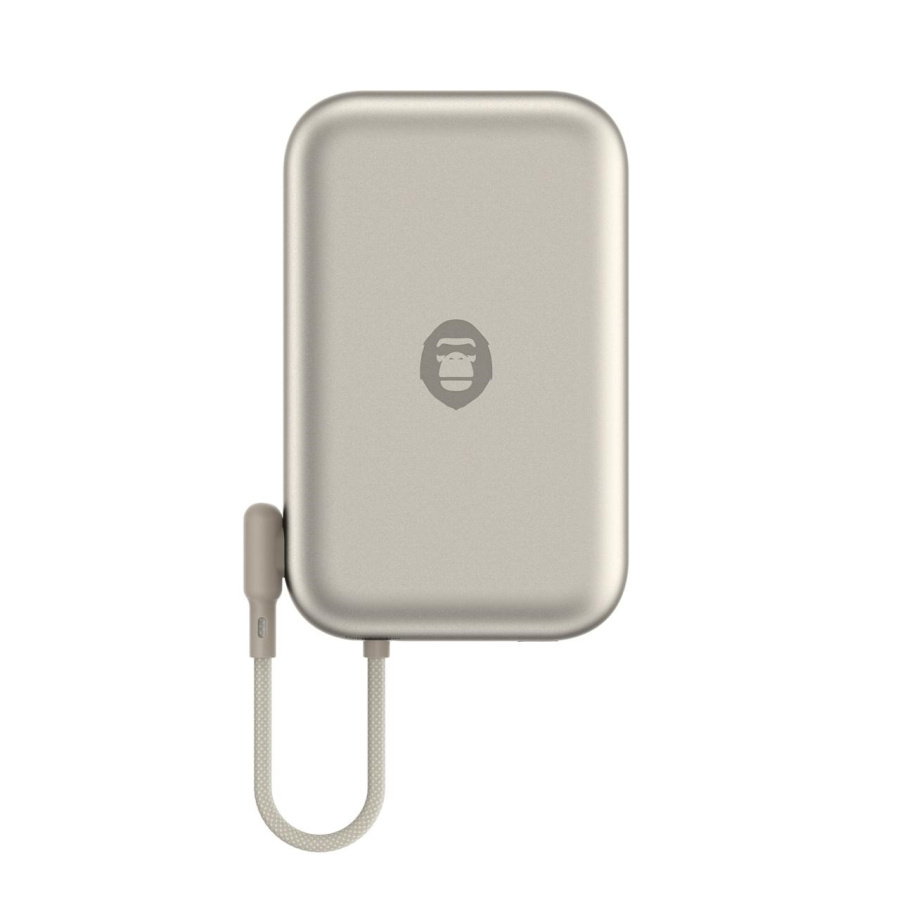 Blueo Space Capsule Wireless Powerbank Natural Titanium