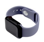 Silicone Watch Band for for Apple Watch 42/44/45 mm S/M Alaskan Blue