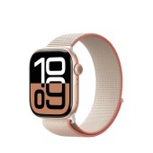 Blueo Woven Nylon Sport Band for Apple Watch 42/44/45/46/49 mm Sand Pink