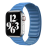 Leather Link for Apple Watch 42/44/45/46/49 mm S/M Blue