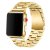 Stainless Steel Bracelet for Apple Watch 42/44/45/46/49 mm Gold