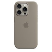 Apple Silicone Case 1:1 for iPhone 15 Pro Max with MagSafe Clay