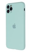 Apple Silicone Case for iPhone 11 Pro Max Gem Green (With Camera Lens Protection)