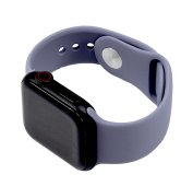 Silicone Watch Band for for Apple Watch 42/44/45/46/49 mm S/M Alaskan Blue Silicone Watch Band for for Apple Watch 42/44/45/46/49 mm S/M Alaskan Blue