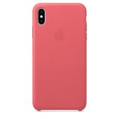 Apple Leather Case 1:1 for iPhone X/Xs Peony Pink