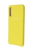 Silicone case for Samsung  A20s Yellow 4