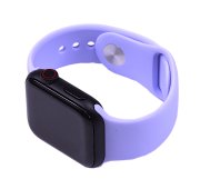 Silicone Watch Band for for Apple Watch 42/44/45 mm S/M Lilac Cream