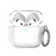 AhaStyle Transparent TPU Case for Airpods 4 Glitter