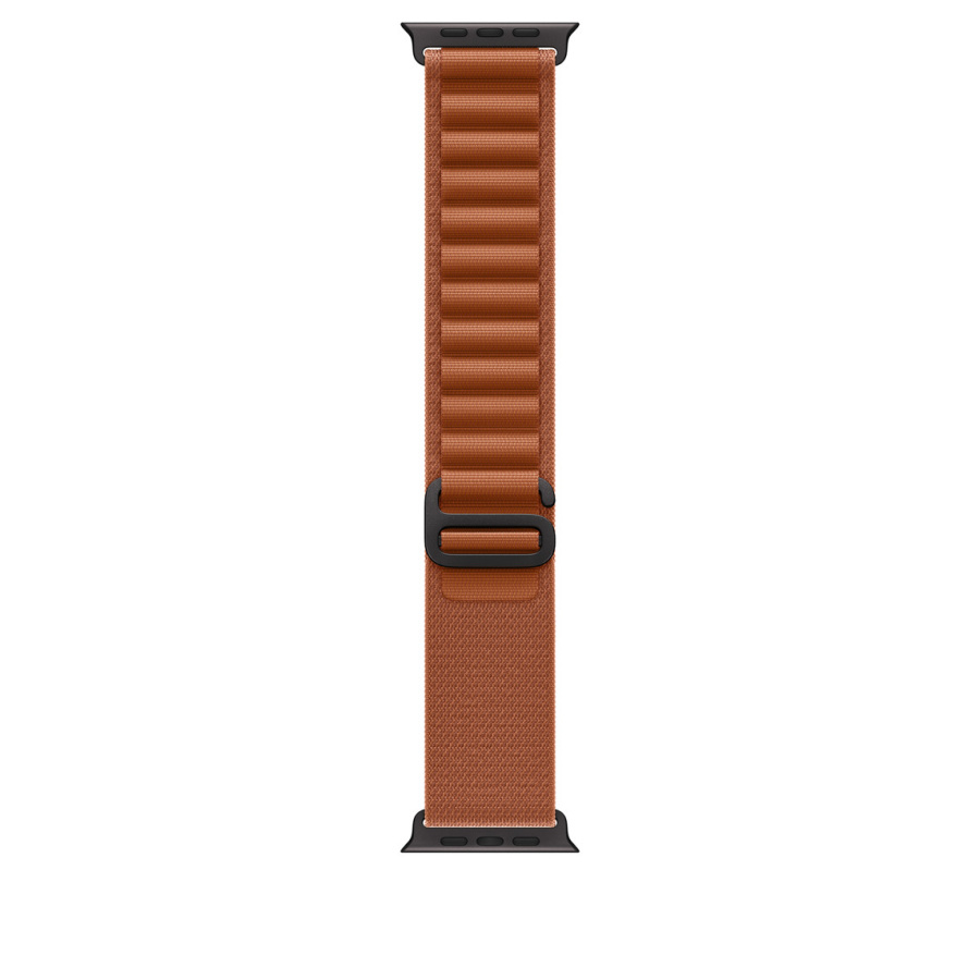 Alpine Loop for Apple Watch 42/44/45/46/49 mm Terra Cotta (Black buckle)