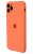 Silicone Case for iPhone 12 Pro Papaya (With Camera Lens Protection)