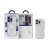 Blueo Dual Color Phone Case for iPhone 14 Pro with MagSafe White