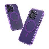 Blueo Crystal Drop PRO Case for iPhone 14 Pro with MagSafe Purple