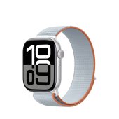 Blueo Woven Nylon Sport Band  for Apple Watch 38/40/41/42 mm (2024) Grey