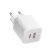 Blueo GaN 35W Dual Port Fast Charger White