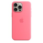 Apple Silicone Case 1:1 for iPhone 15 Pro with MagSafe Pink