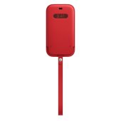 Apple Leather Sleeve 1:1 wih MagSafe for iPhone 12/12 Pro Red