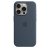 Apple Silicone Case 1:1 for iPhone 15 Pro with MagSafe Storm Blue