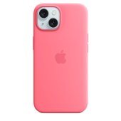 Apple Silicone Case 1:1 for iPhone 15 with MagSafe Pink