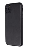 PU Leather Case for iPhone 11 Pro Max Black (With Camera Lens Protection)