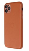 PU Leather Case for iPhone 11 Pro Brown (With Camera Lens Protection)