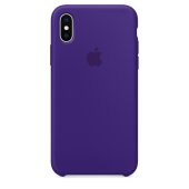 Apple Silicone Case 1:1 for iPhone X Ultra Violet