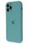 Silicone Case for iPhone 12 Pine Green (With Camera Lens Protection)