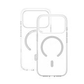 Blueo Crystal Drop PRO Case for iPhone 17 with MagSafe Transparent