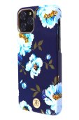 Kingxbar Flower Case with Swarovski Crystals for iPhone 11 Pro Gardenia