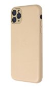 Apple PU Leather Case for iPhone 11 Pro Gold (With Camera Lens Protection)