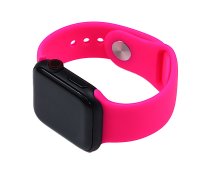 Silicone Watch Band for for Apple Watch 38/40/41 mm S/M Barbie Pink