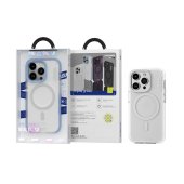 Blueo Dual Color Phone Case for iPhone 14 Pro with MagSafe White
