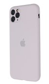 Silicone Case for iPhone 11 Pro Max Lavender (With Camera Lens Protection)