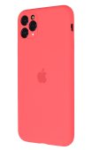 Silicone Case for iPhone 11 Pro Max Watermelon Pink (With Camera Lens Protection)